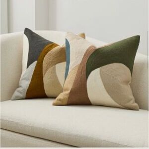 West Elm Earthy Tones 3 Accent Pillow Covers